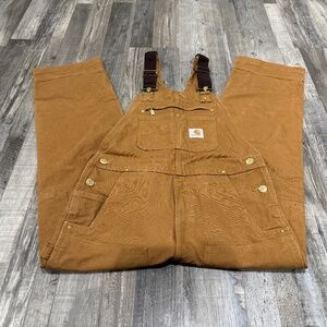 Carhartt Men's Relaxed Fit Duck Bib Overall 32x32